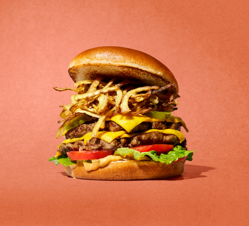 Double Smashed Burger | MrBigMouth