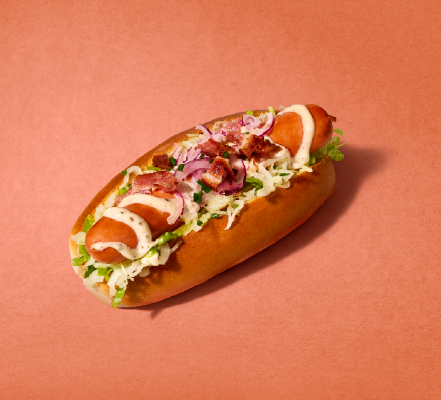 truffel hotdog