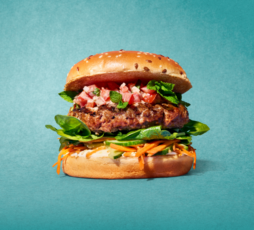 Lamb burger | Mr.BigMouth