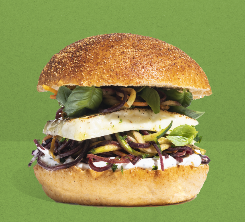 Pulled Veggies Burger | Mr.BigMouth