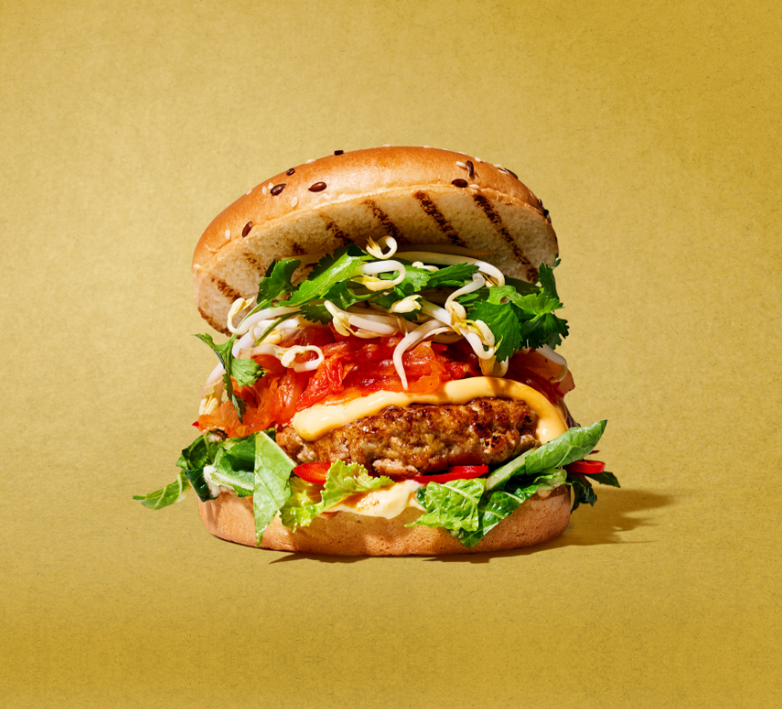 Kimchi burger | Mr.BigMouth