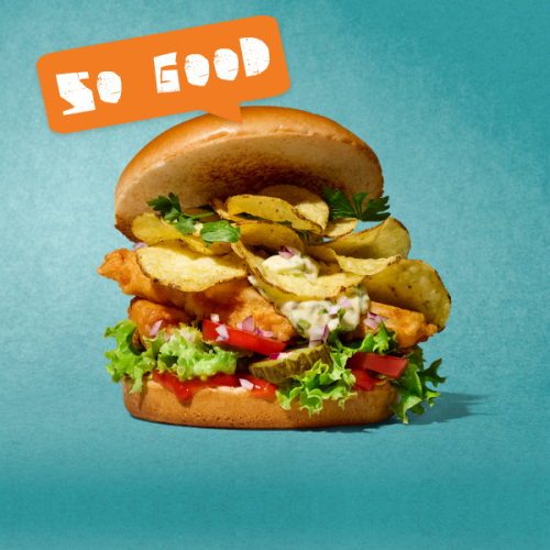 Fish Chips Burger | Mr.BigMouth