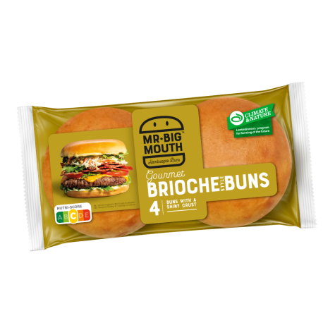 Mr big mouth Brioche Bun