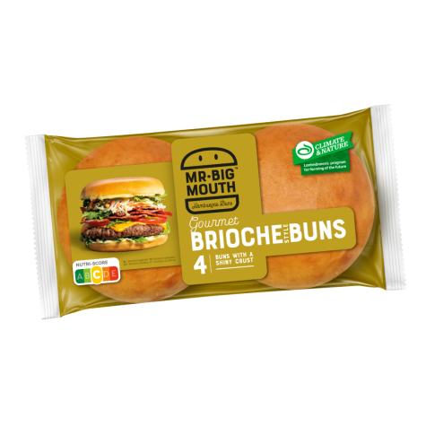 Mr big mouth Brioche Bun