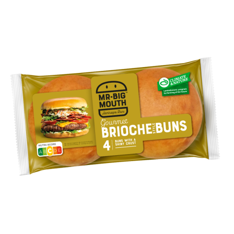 Mr big mouth Brioche Bun