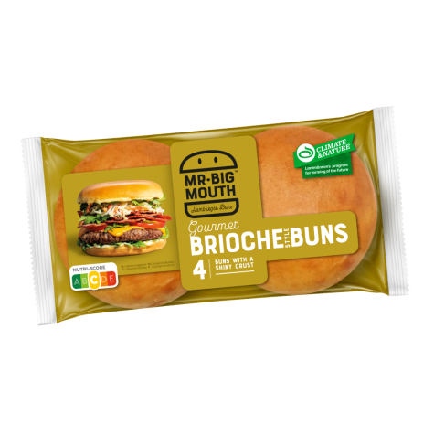 Mr big mouth Brioche Bun