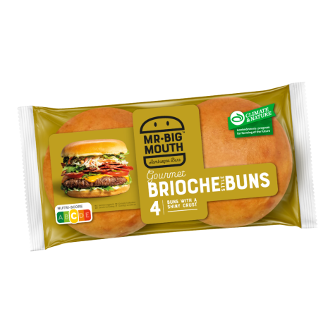 Mr big mouth Brioche Bun