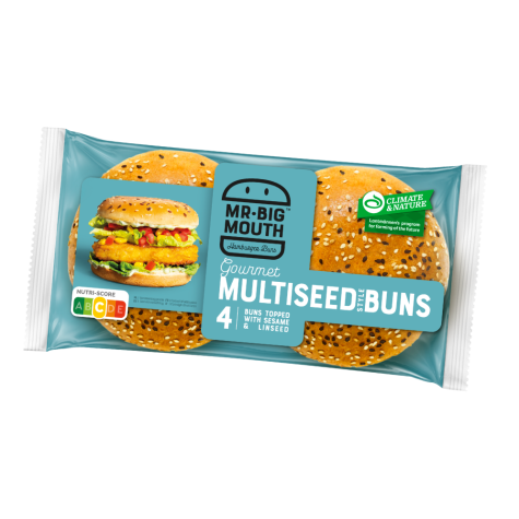 Mr Big Mouth Multiseed Bun