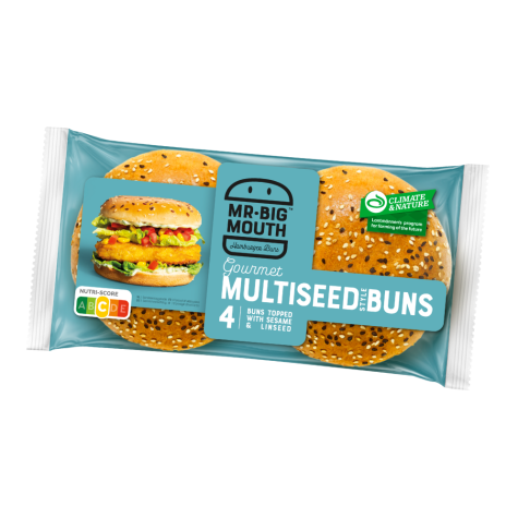 Mr Big Mouth Multiseed Bun