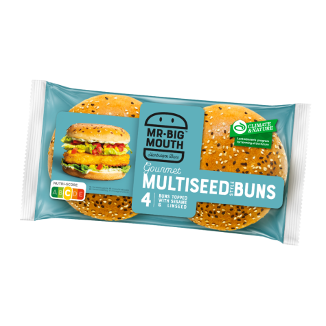 Mr Big Mouth Multiseed Bun